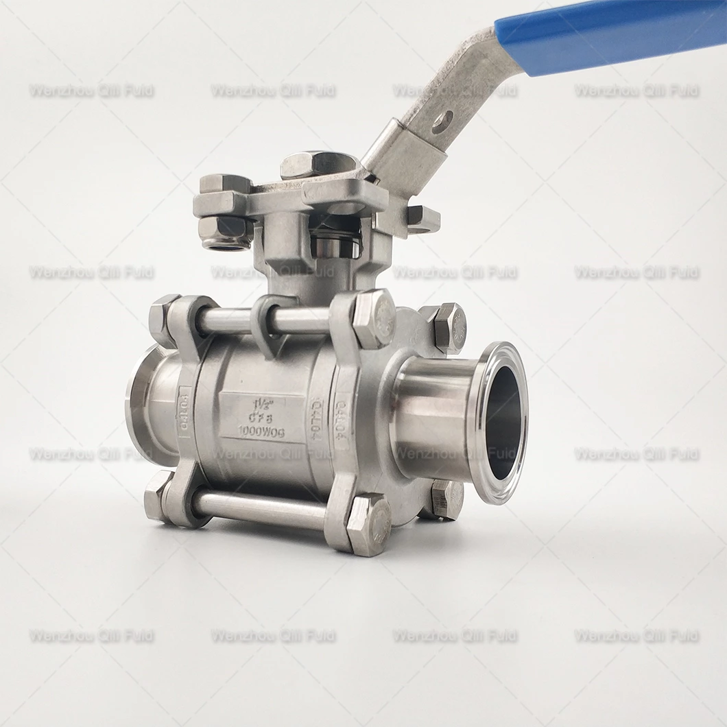 Large size 6 inch! Sanitary Encapsulated 3PCS Ball Valve Coming