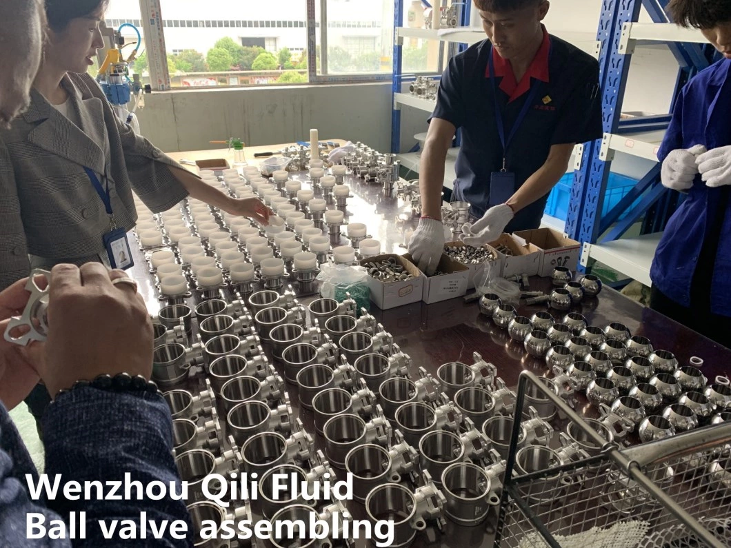 Large size 6 inch! Sanitary Encapsulated 3PCS Ball Valve Coming