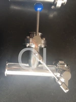 Sanitary Stainless Steel Tri Clamp Butterfly Valve New Tpye