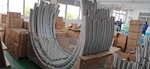 2SXL-12"X3"-7-316 3" x 12" Butt Weld End 45 Deg Sweep Elbow