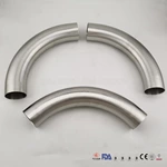 Stainless Steel Elbow Bends Custom-made Radius of 3D