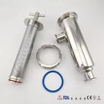 Stainless Steel Flow Control Clamped Angle Type Filter