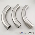 Stainless Steel Elbow Bends Custom-made Radius of 3D