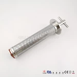 Stainless Steel Flow Control Clamped Angle Type Filter
