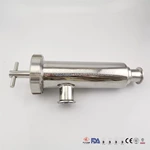 Stainless Steel Flow Control Clamped Angle Type Filter