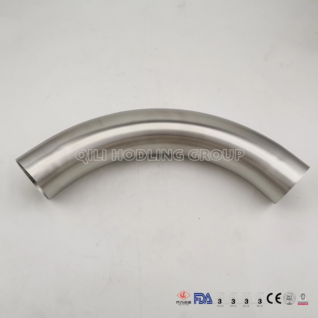 Stainless Steel Elbow Bends Custom-made Radius of 3D