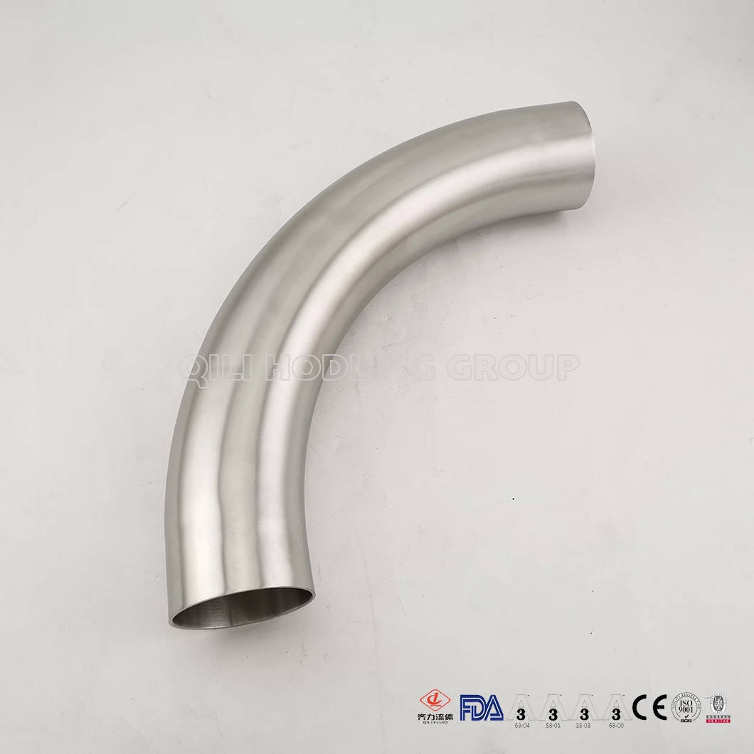 Stainless Steel Elbow Bends Custom-made Radius of 3D