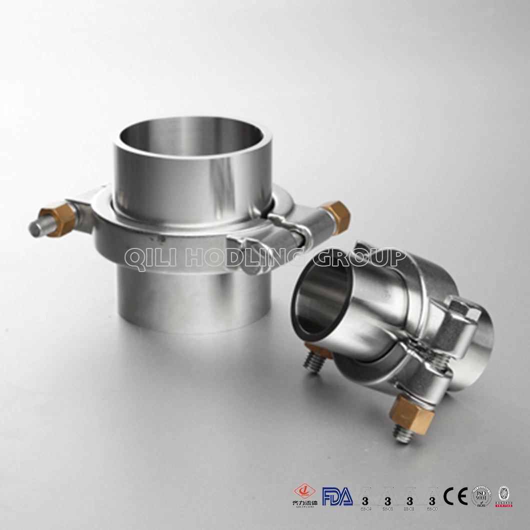 3A SMS DIN Sanitary Stainless Steel Food Grade Welded Clamped Pipe Fittings