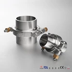 3A SMS DIN Sanitary Stainless Steel Food Grade Welded Clamped Pipe Fittings