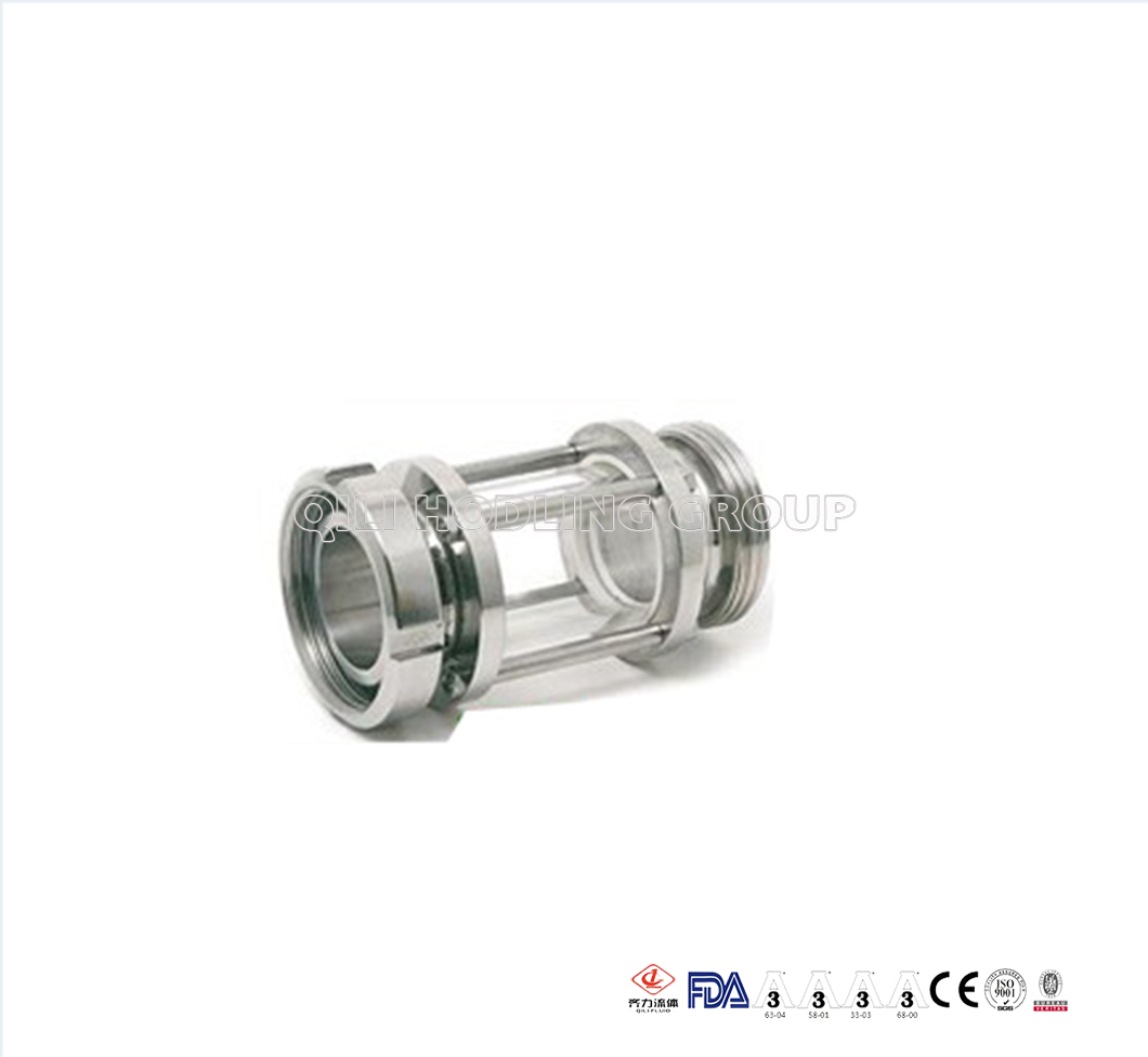 Sanitary Stainless Steel Sight Glass With union