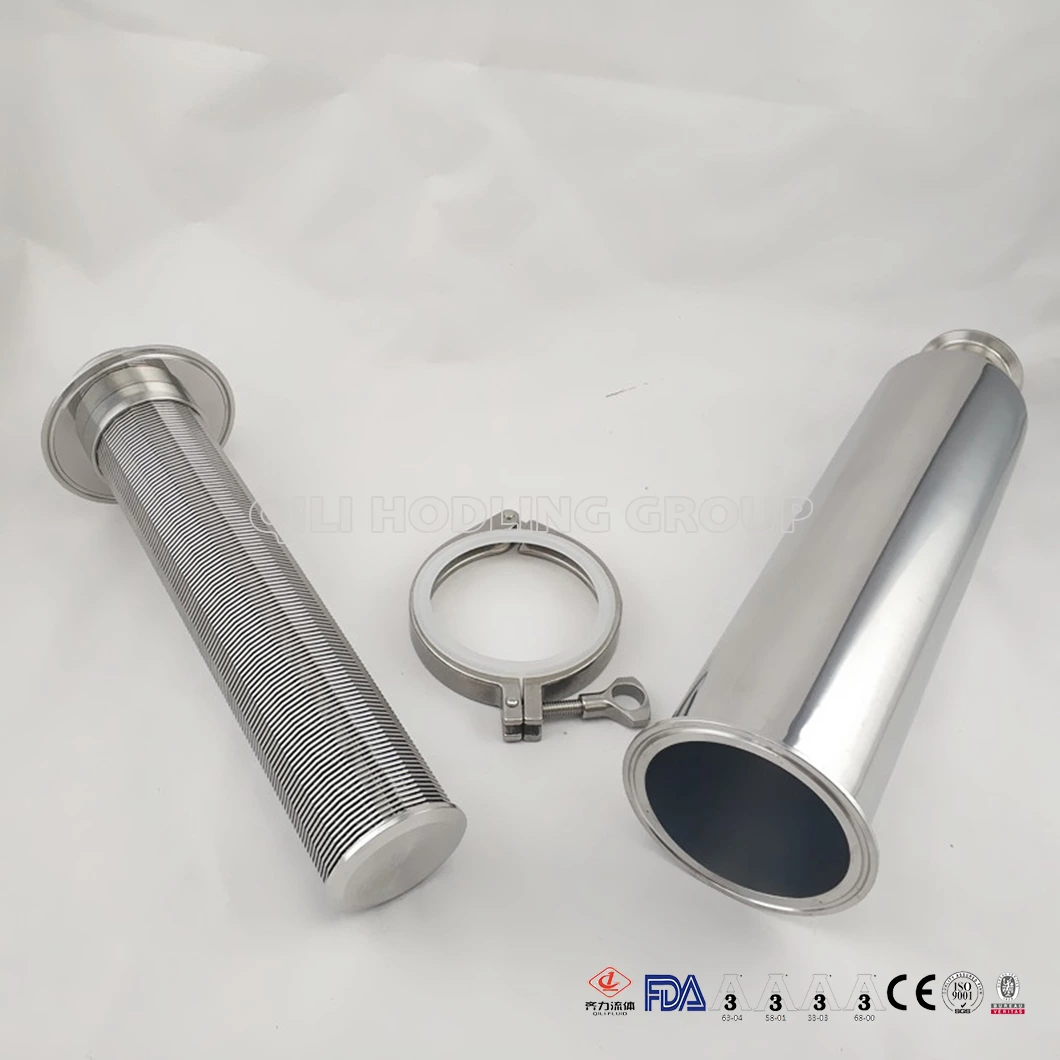 Hygienic 316 SS Clamp End Filter For Brewing