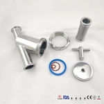 Sanitary Stainless Steel 304/316L Y Type Tube Filter/ Strainer