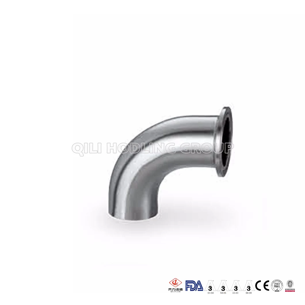 3A SMS DIN Sanitary Stainless Steel Food Grade Welded Clamped Pipe Fittings
