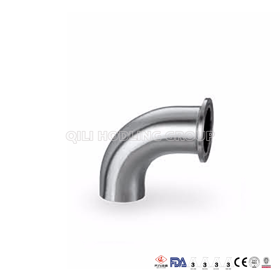 304/304L/316/316L 90d Stainless Steel Elbow Dairy Sanitary Fittings