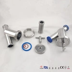 Sanitary Stainless Steel 304/316L Y Type Tube Filter/ Strainer