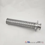 Hygienic 316 SS Clamp End Filter For Brewing