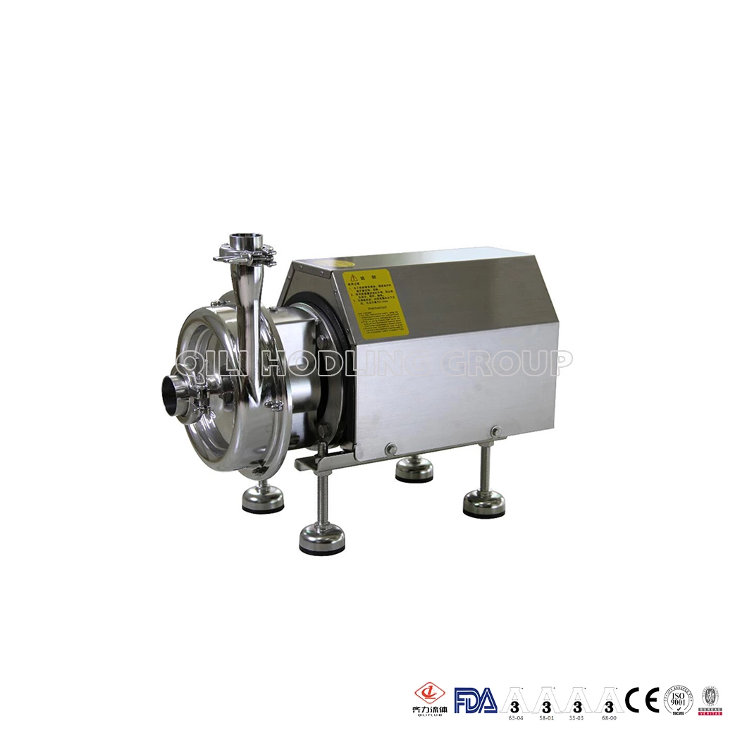 Stainless Steel Sanitary Vertical Centrifugal Pump For Food, Beverage, Wine