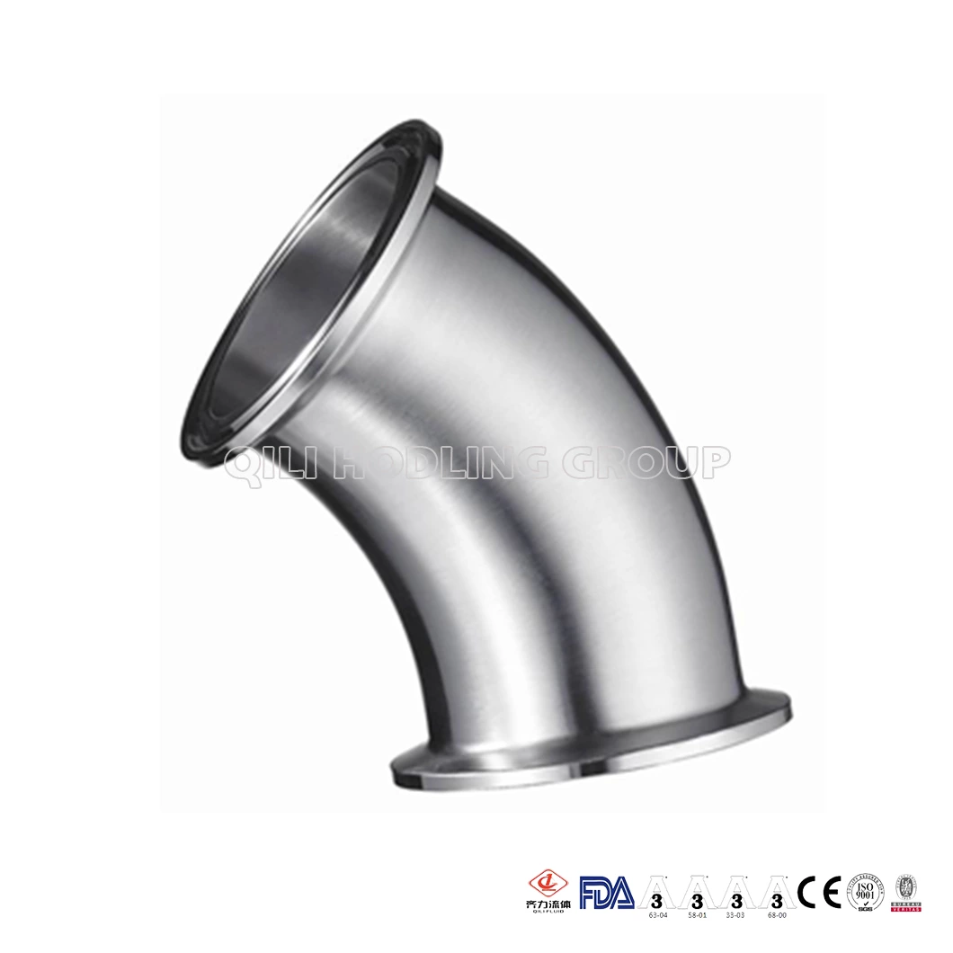 304/304L/316/316L 90d Stainless Steel Elbow Dairy Sanitary Fittings