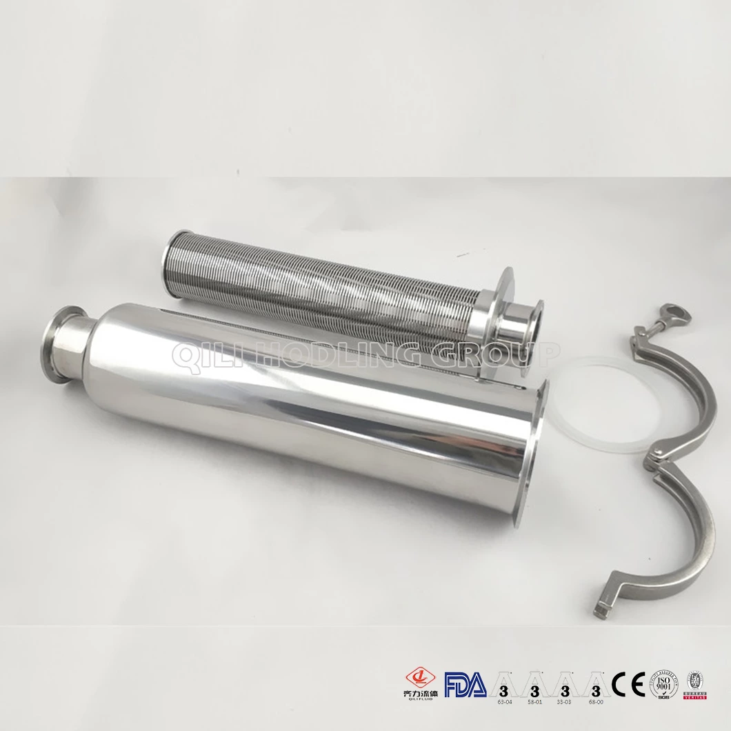 Hygienic 316 SS Clamp End Filter For Brewing