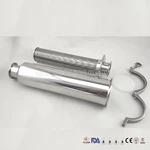 Hygienic 316 SS Clamp End Filter For Brewing