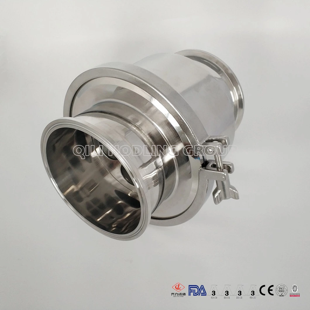 Sanitary SS Tri-clamp 304&316L 6'' Check Valve