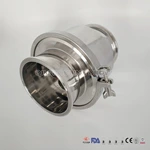 Sanitary SS Tri-clamp 304&316L 6'' Check Valve