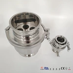 Sanitary SS Tri-clamp 304&316L 6'' Check Valve
