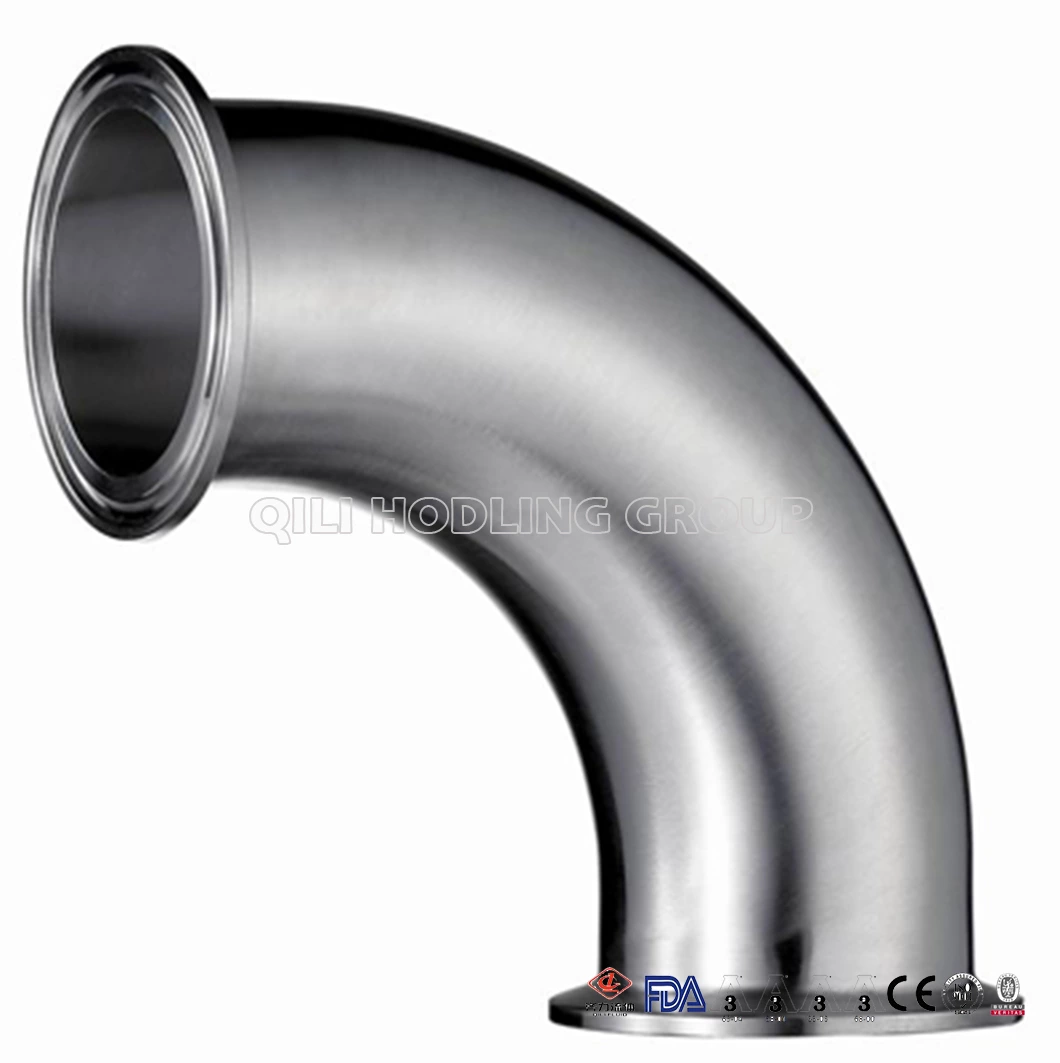 304/304L/316/316L 90d Stainless Steel Elbow Dairy Sanitary Fittings