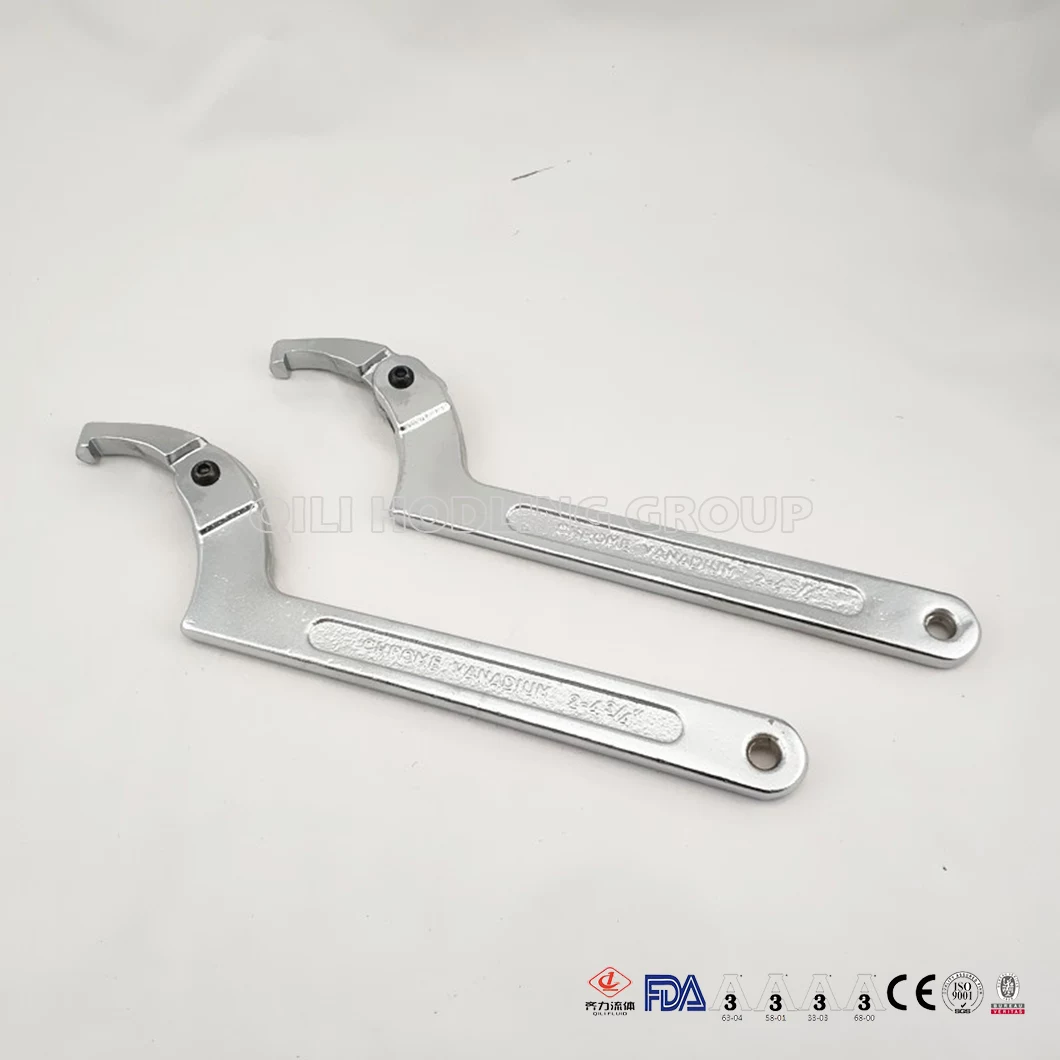 Stainless Steel Tools Union Spanner Wrench Suitable for Kinds of Nuts