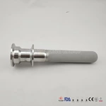 Hygienic 316 SS Clamp End Filter For Brewing