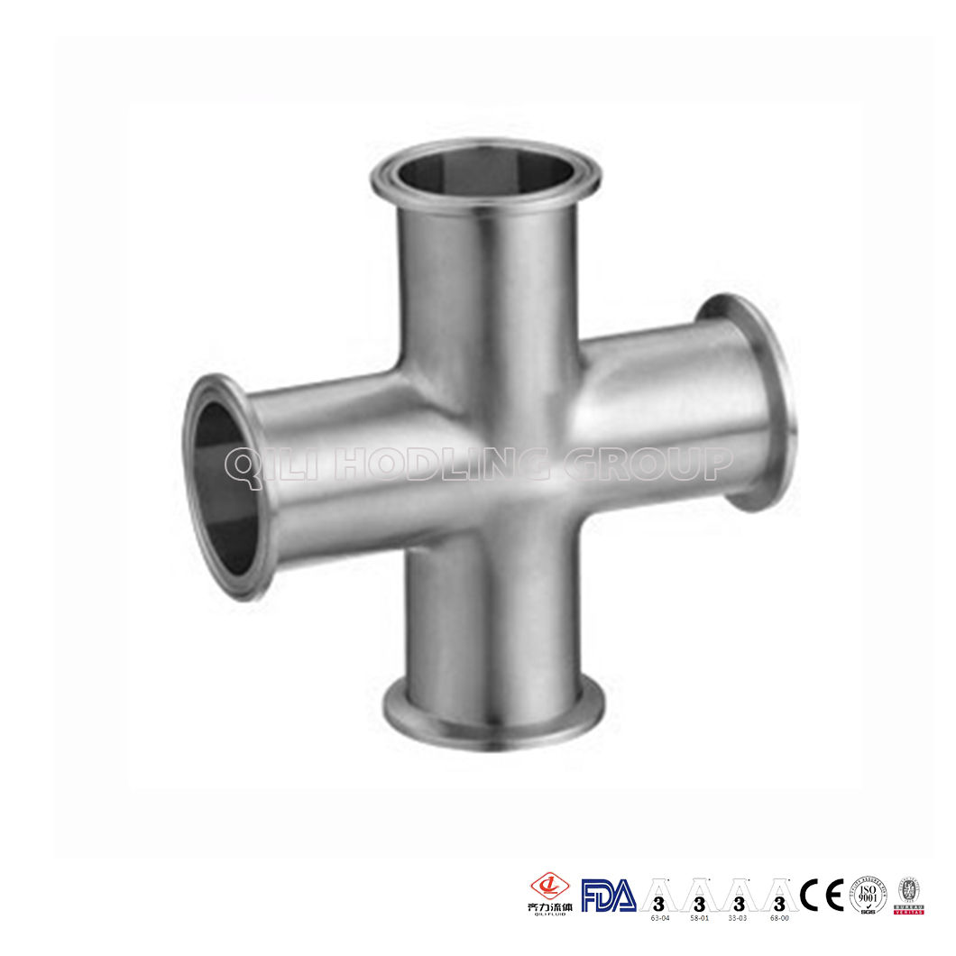 3A SMS DIN Sanitary Stainless Steel Food Grade Welded Clamped Pipe Fittings