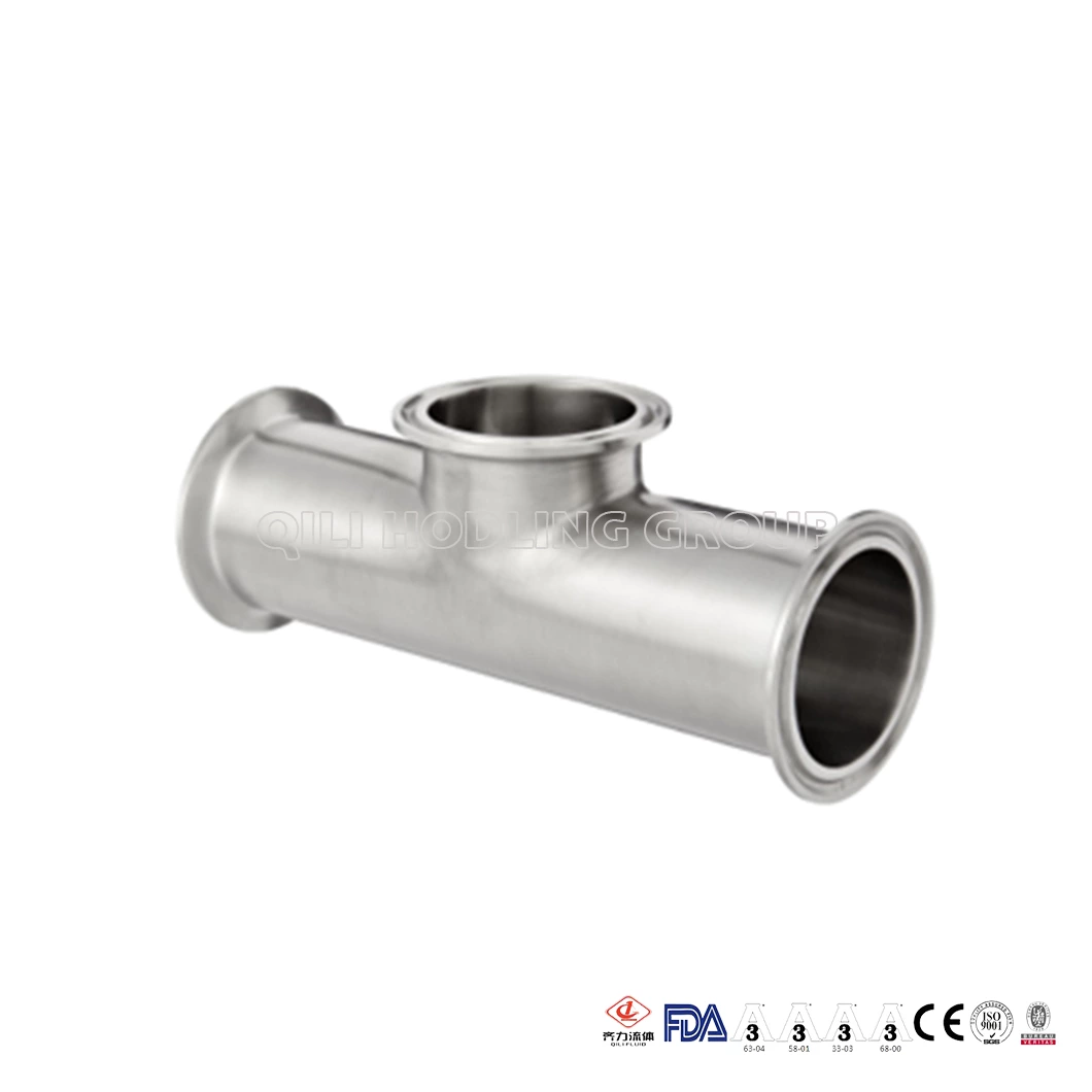 3A SMS DIN Sanitary Stainless Steel Food Grade Welded Clamped Pipe Fittings