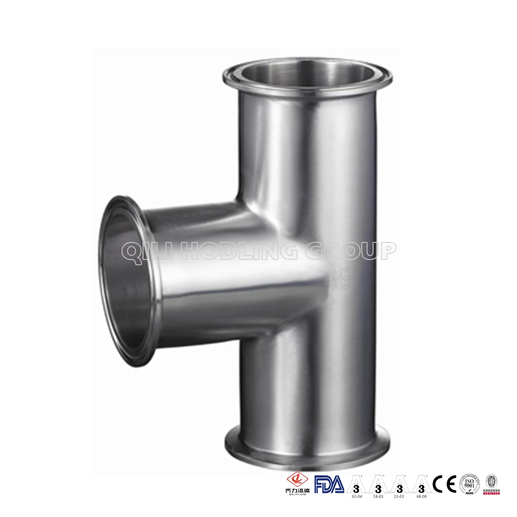 3A SMS DIN Sanitary Stainless Steel Food Grade Welded Clamped Pipe Fittings