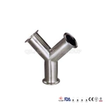 3A SMS DIN Sanitary Stainless Steel Food Grade Welded Clamped Pipe Fittings