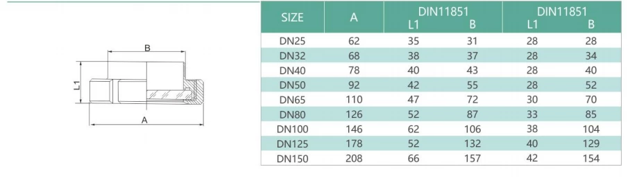 Sanitary Stainless Steel New Weld Union Sight Glass
