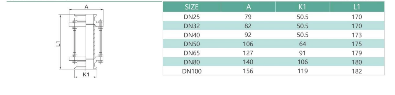 SS Food Grade Straight Sight Glass with protection net/tank level sight glass For Home Brewing Glass Columns Sight