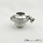 SS 304 Sanitary Stainless Steel Double Weld Non Return