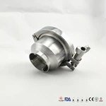 304 316L Stainless Steel Sanitary Non Return Welded Check Valve