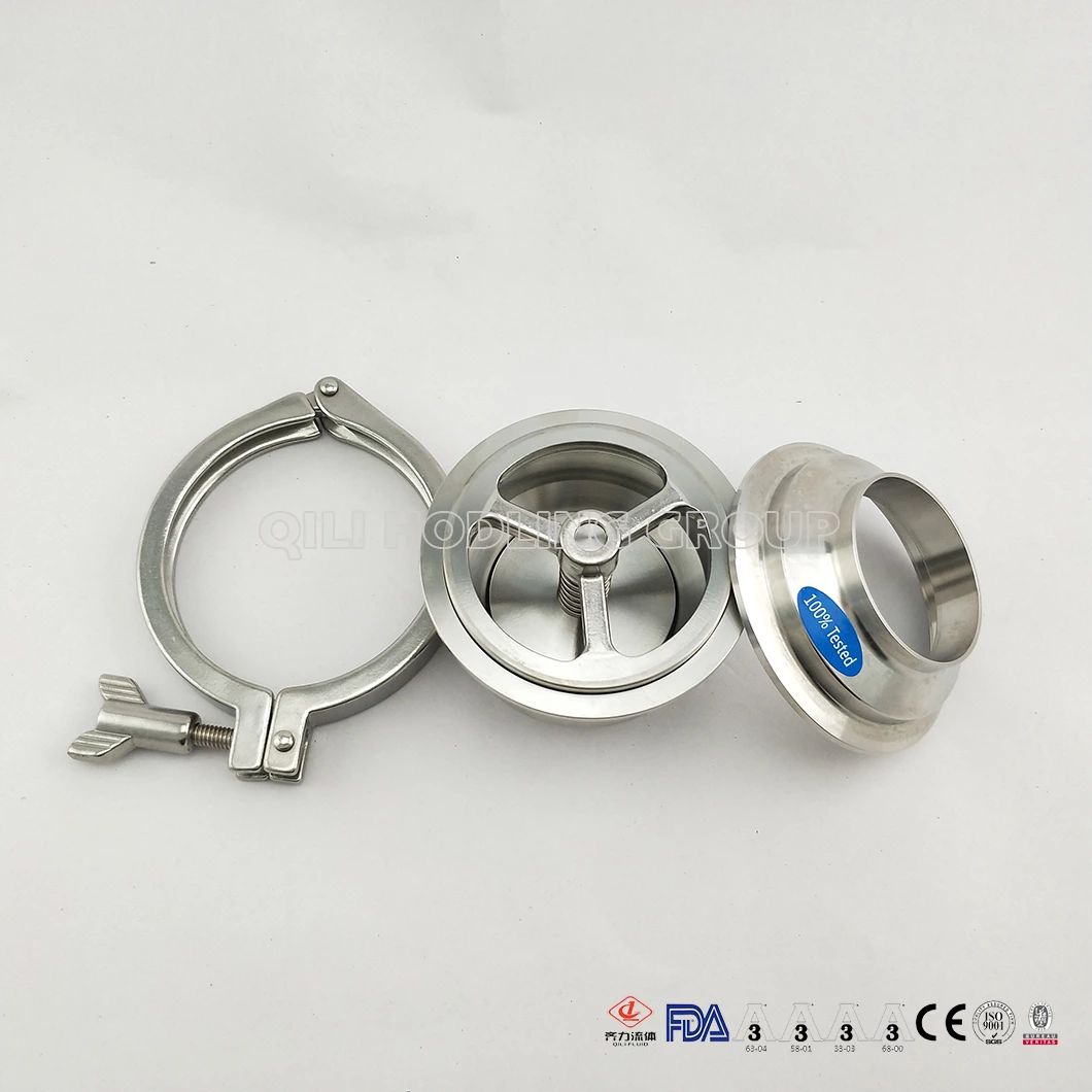 304 316L Stainless Steel Sanitary Non Return Welded Check Valve