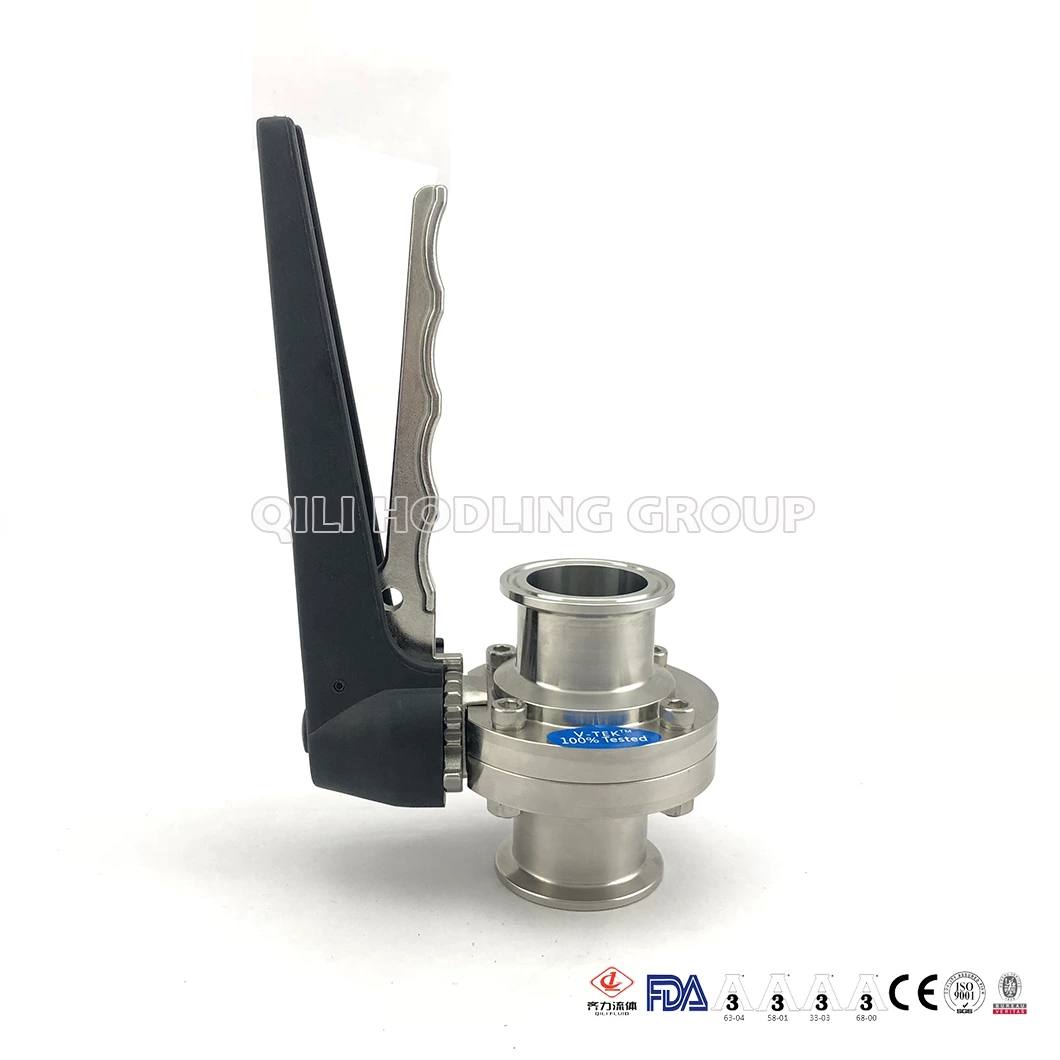 Cheap Price Sanitary Stainless Butterfly Valve Butterfly Valve for Milk
