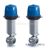 Pneumatic Operated Sanitary Butterfly Valve