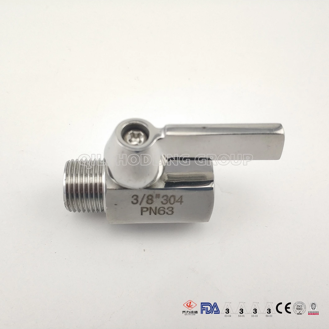 Stainless Steel One-Piece Female Thread Ball Valve
