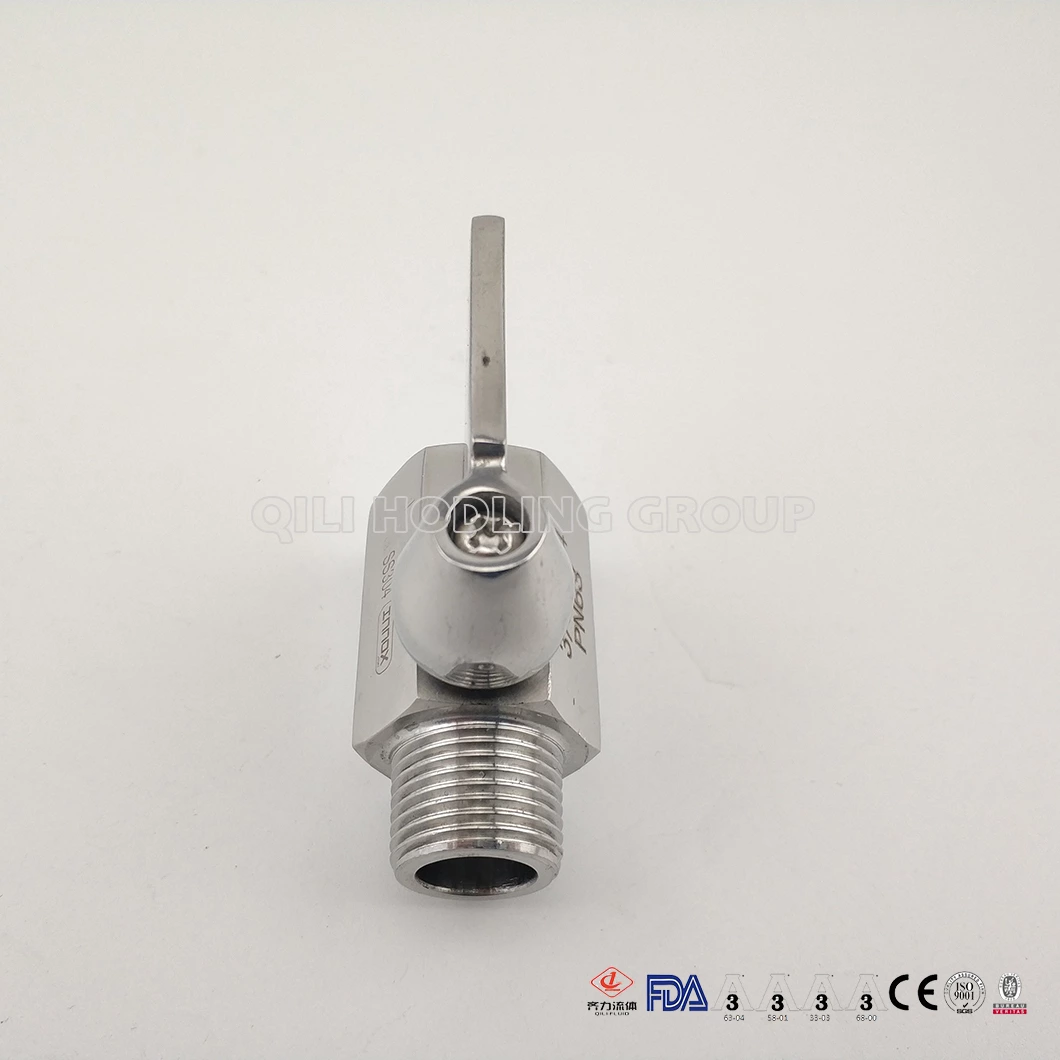Stainless Steel One-Piece Female Thread Ball Valve
