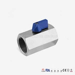 Sanitary Stainless Steel Mini Ball Valve FF