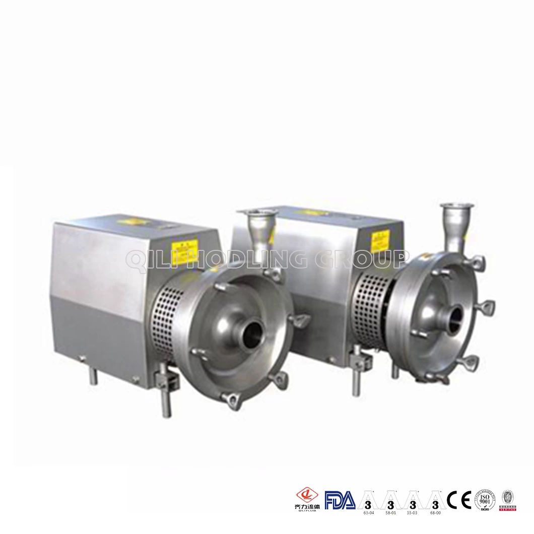 Stainless Steel Sanitary Dairy Food Grade Transfer Centrifugal Pump