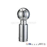 Rotary Hydraulic Spray Nozzle Head Stainless Steel Cleaning Ball for Washing