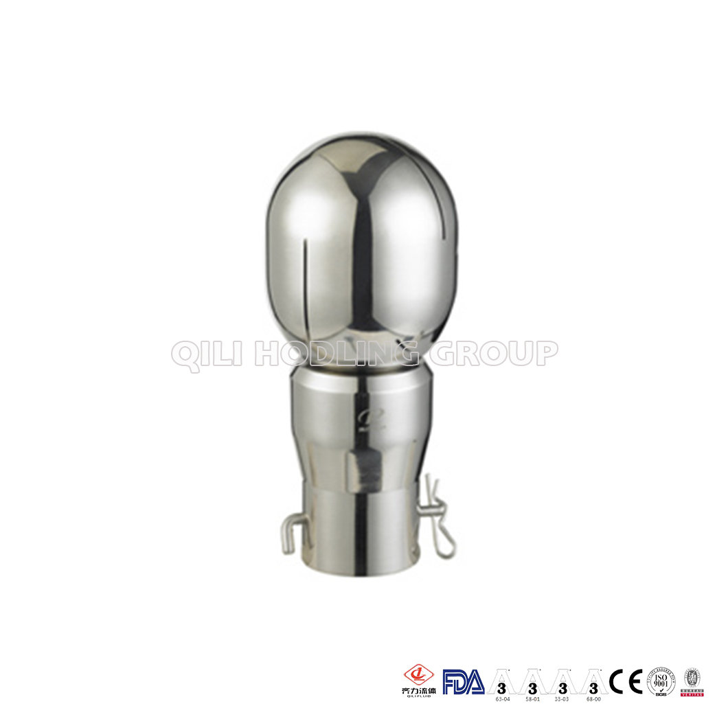 Sanitary Stainless Steel BSPP Rotary Cleaning Spray Ball for Tank