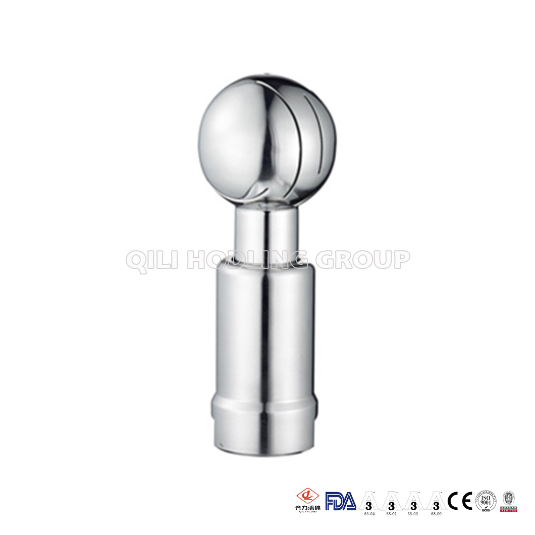 Sanitary Stainless Female Rotary Cleaning Ball
