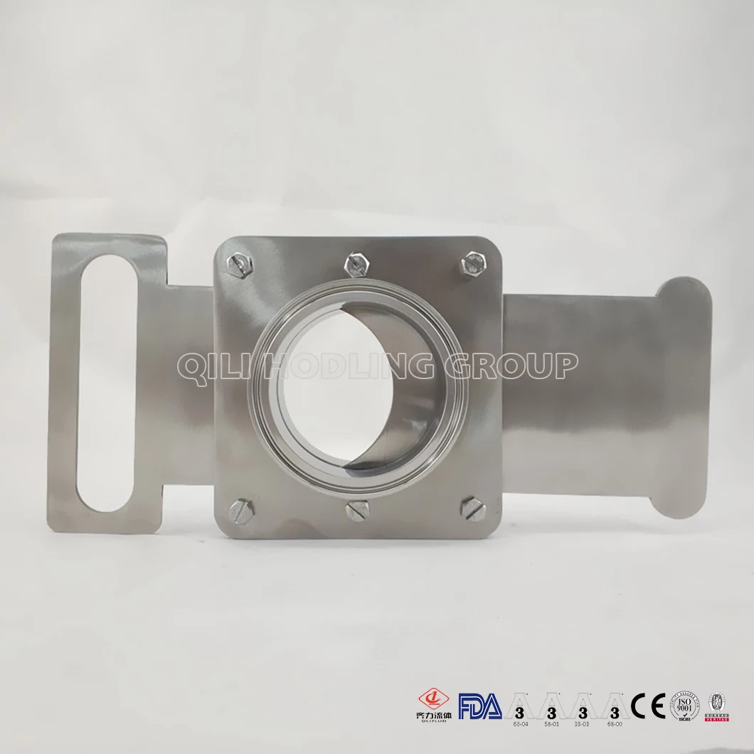 Stainless Steel Sanitary Slide Gate Assembly