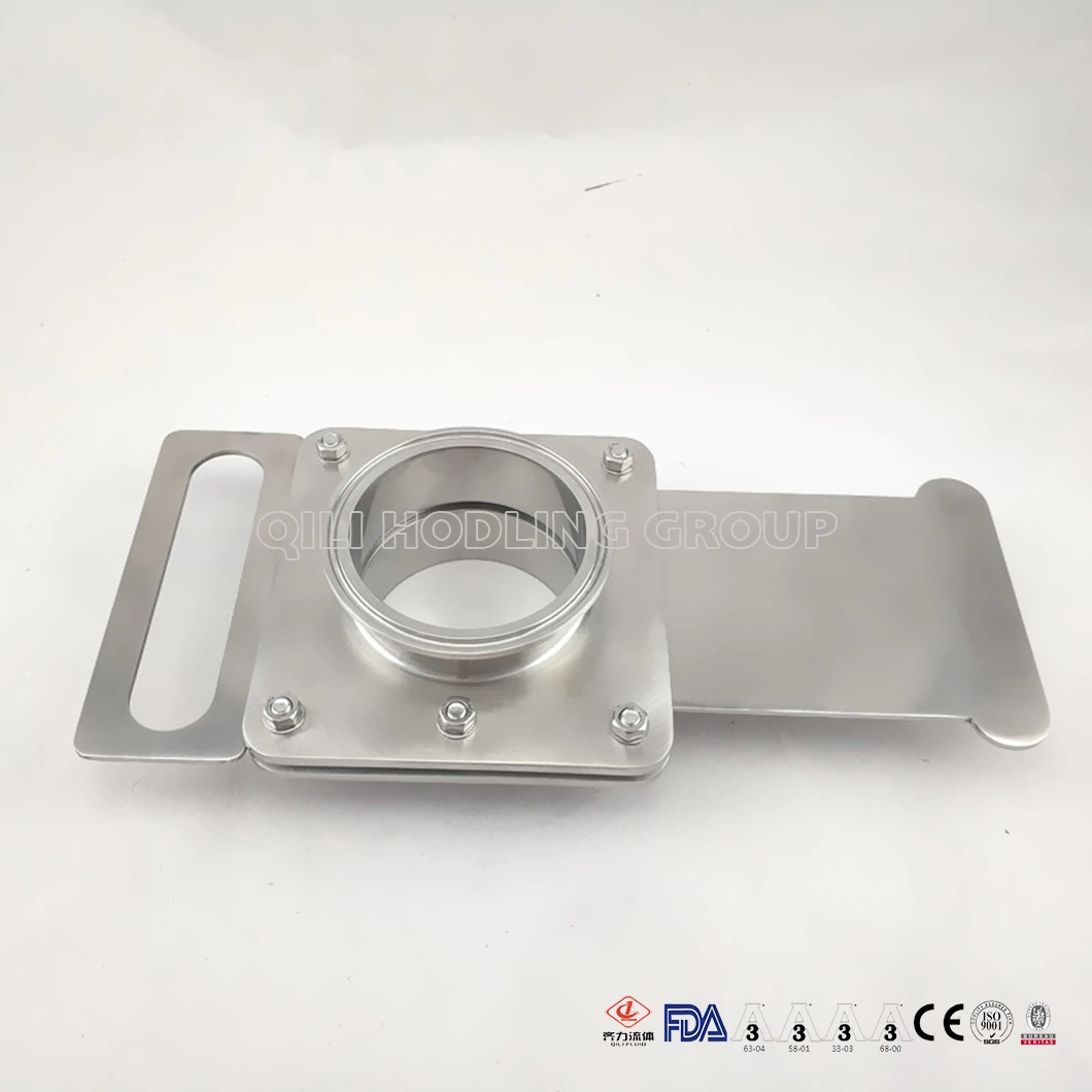 Stainless Steel Sanitary Slide Gate Assembly